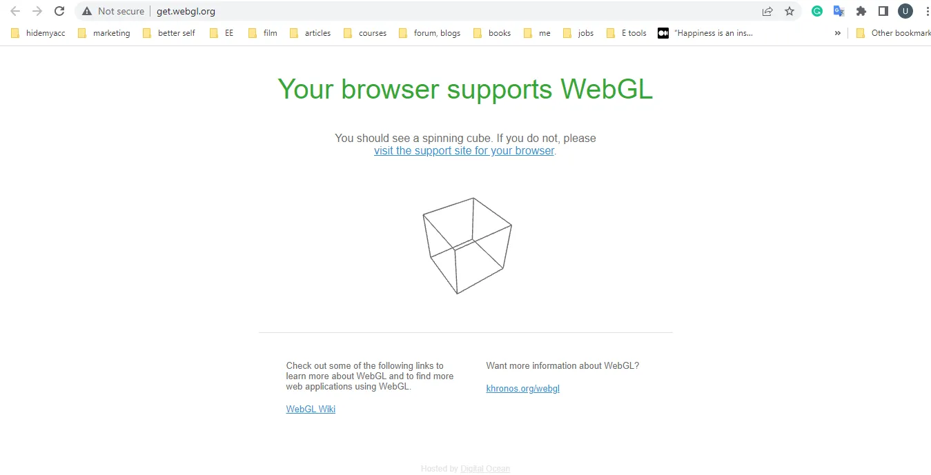 Инструкции по проверке и включению WebGL для более плавной работы браузера